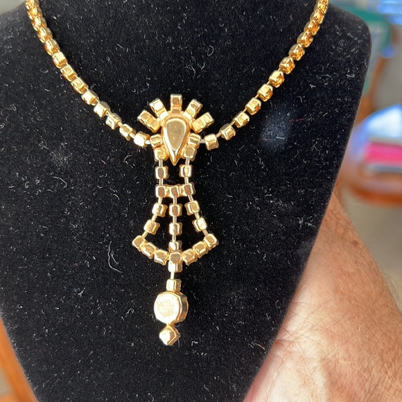 La Rel Vintage Rhinestone Necklace Earring Set - Picture 3 of 11